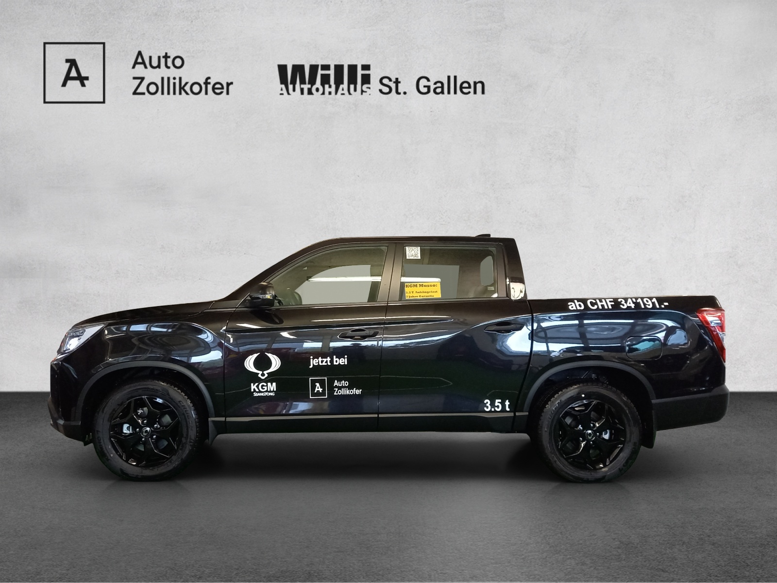 SsangYong Musso 2.2 e-XDI Blackline